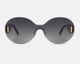 mó FRONT ROW CANDICE SHIELD SUN, black, large