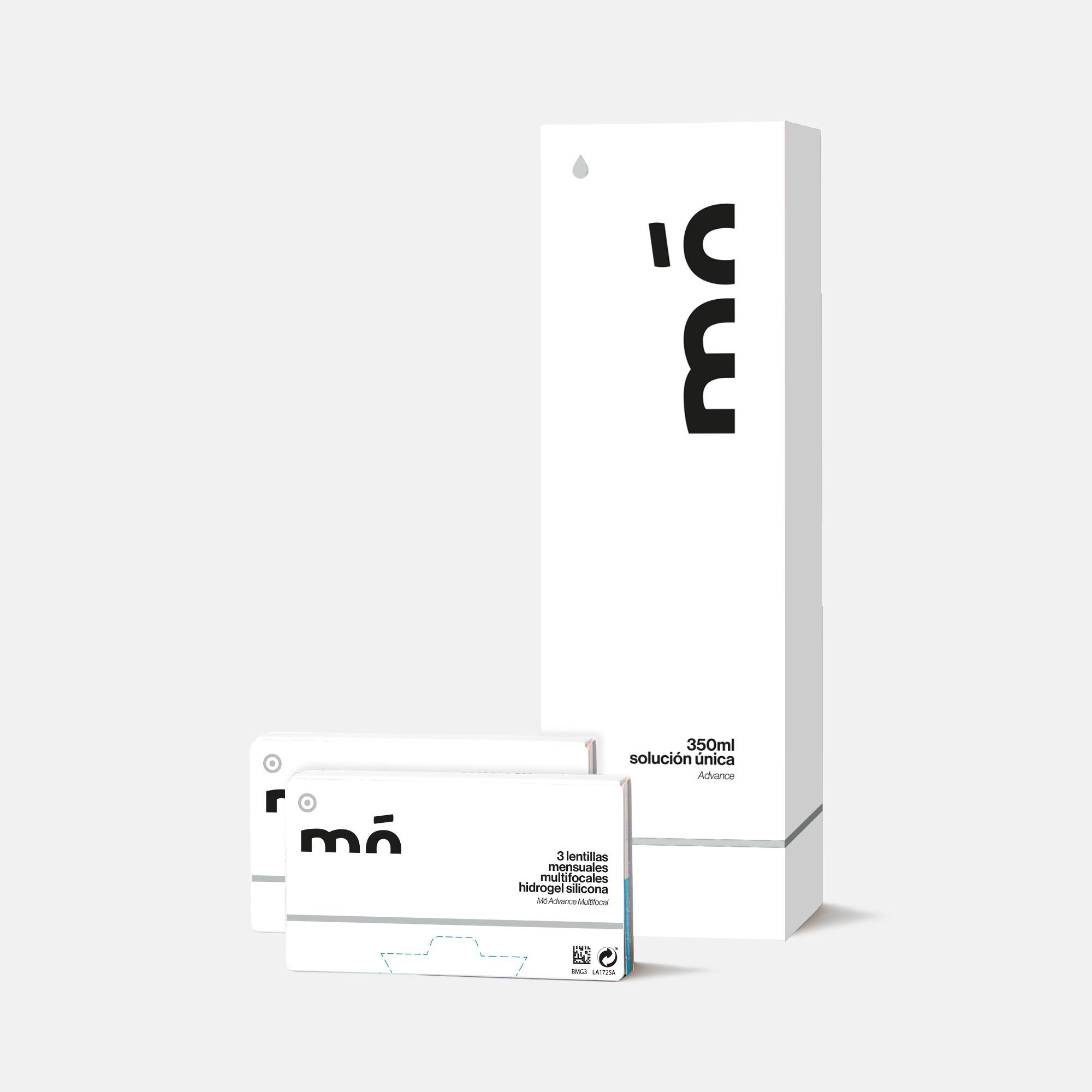 PACK 3 MESOS MO ADVANCE SILICONE MULTIFOCAL - ADVANCE