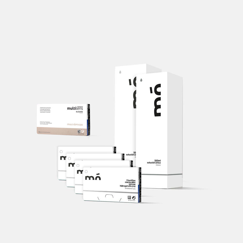 PACK 6 MESOS MO ADVANCE SILICONE TORICS - ADVANCE