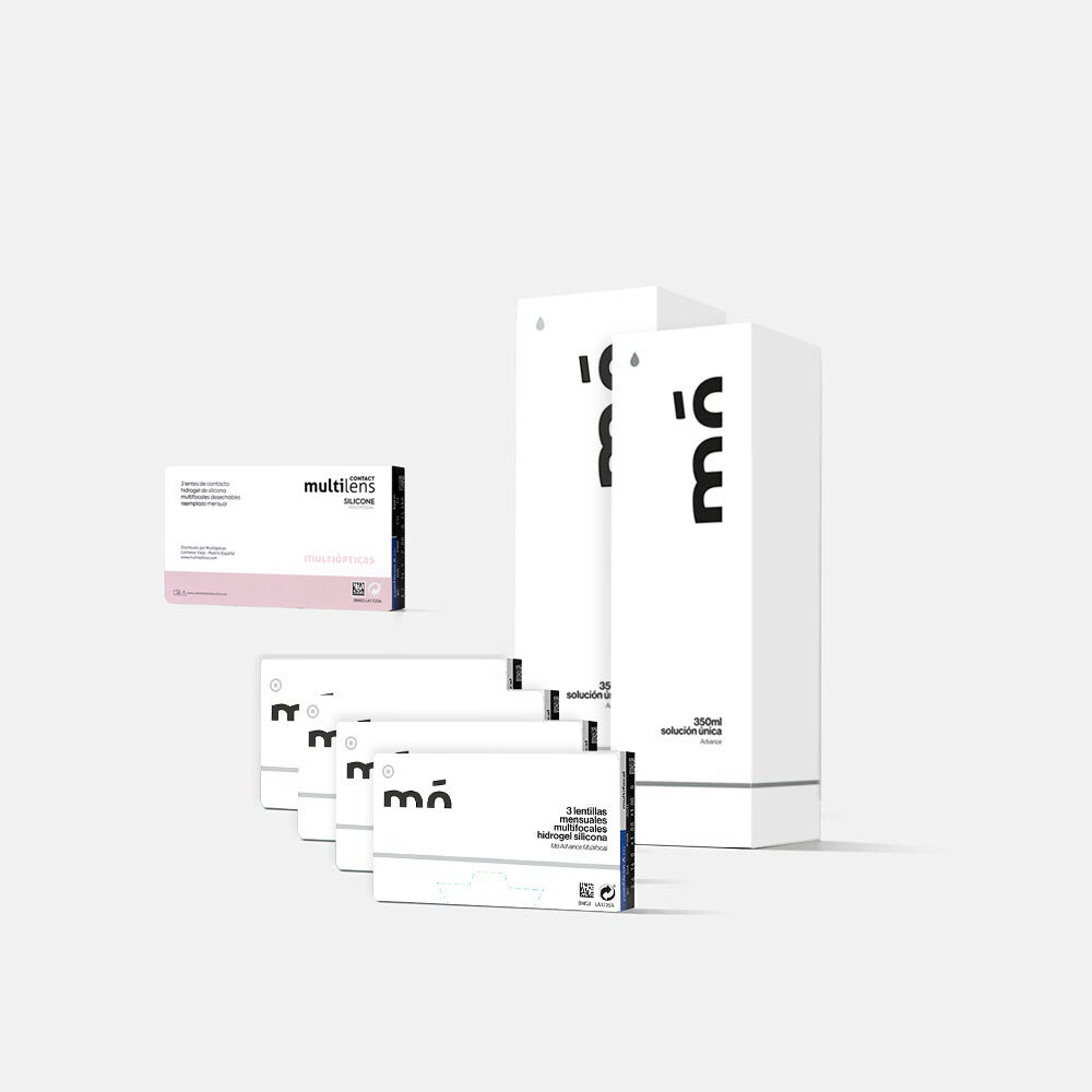 PACK 6 MESOS MO ADVANCE SILICONE MULTIFOCAL - ADVANCE