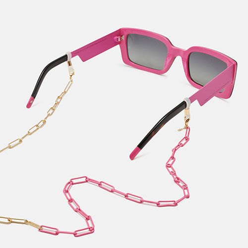 CORDON CADENA FLOW DAURADA I ROSA    
