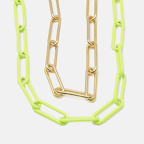 CORDON CADENA FLOW DAURADA I FLUOR    