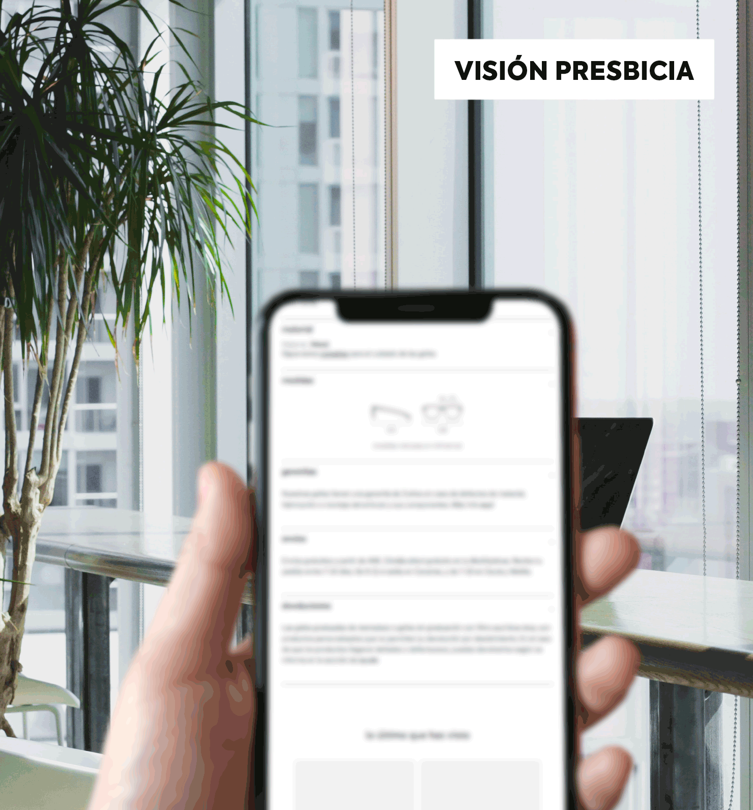 Mó - Salut Visual - presbícia