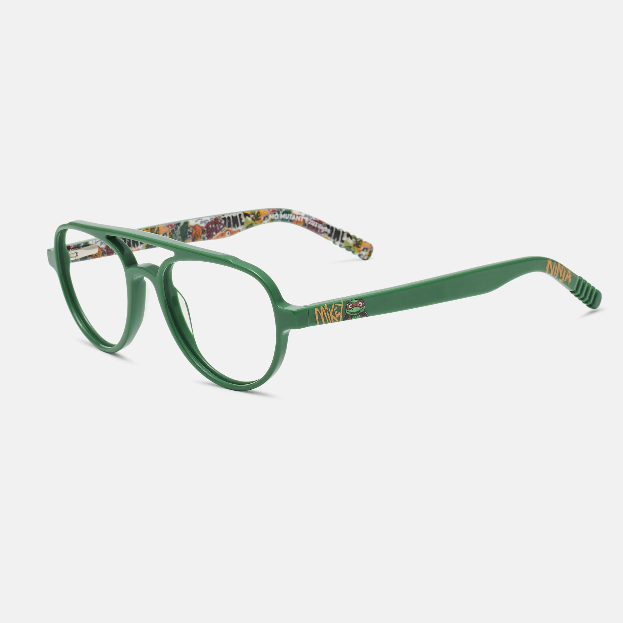 X TORTUGUES NINJA MUTANT, green, large image number 1