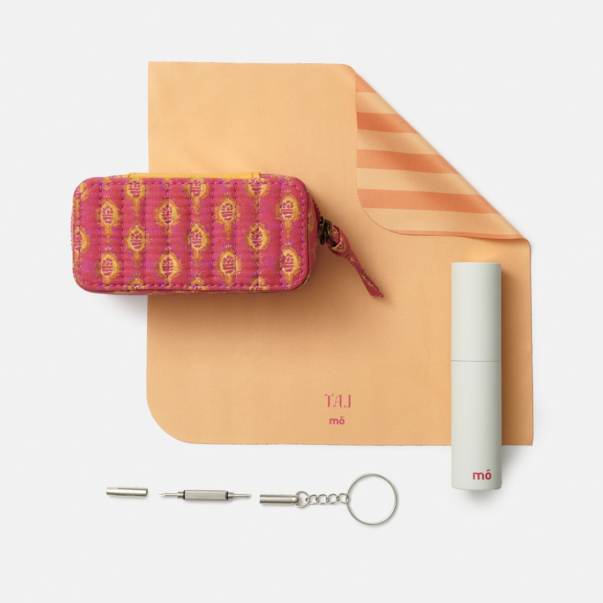 CARE KIT TAJ PRINT ROSA,, large image number 0