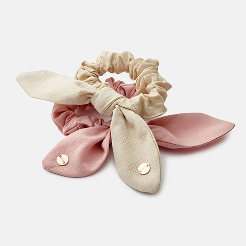 LLIGACUES LI REFUGE ROSA Y BEIGE,, hi-res