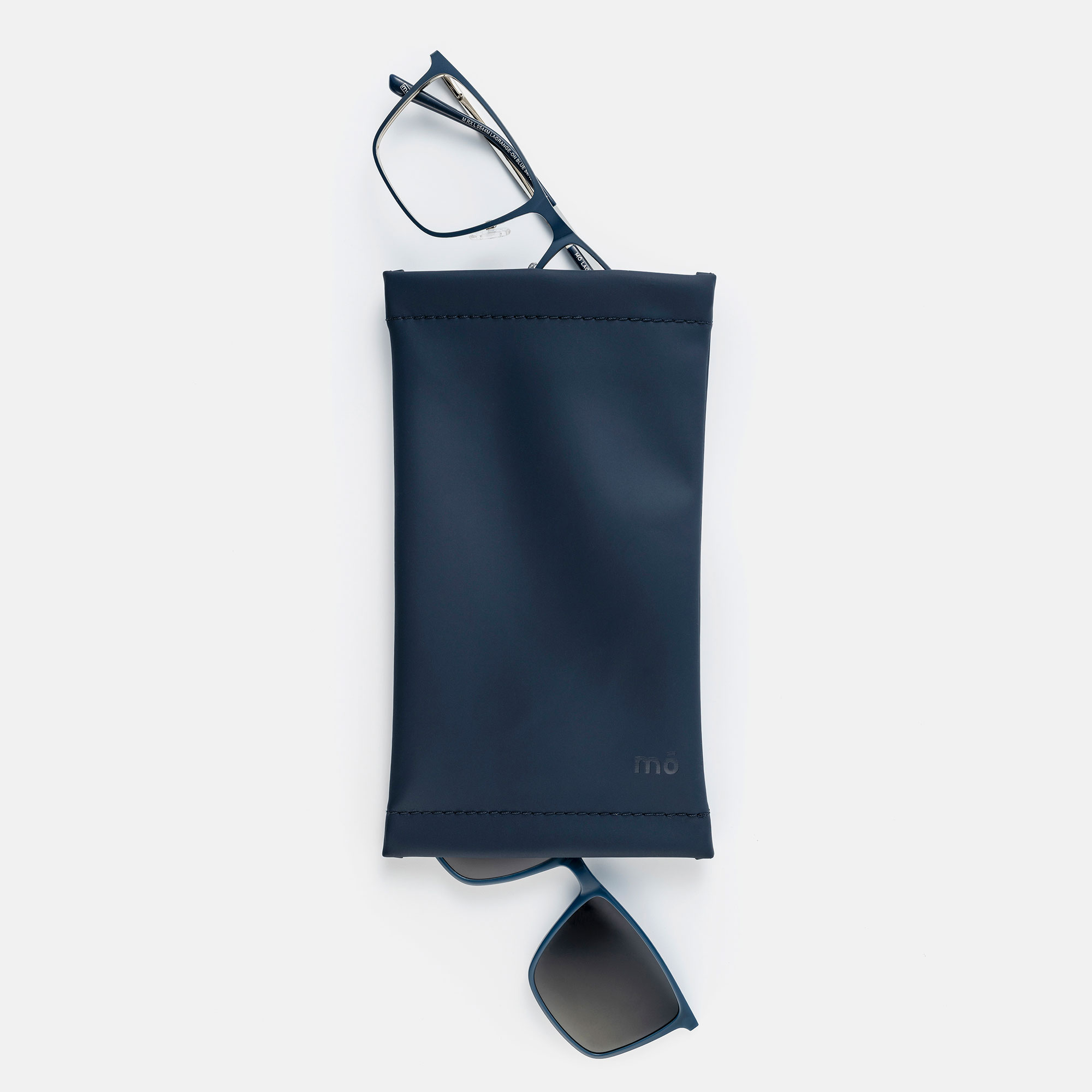 POUCH DOBLE BLUE,, large image number 0